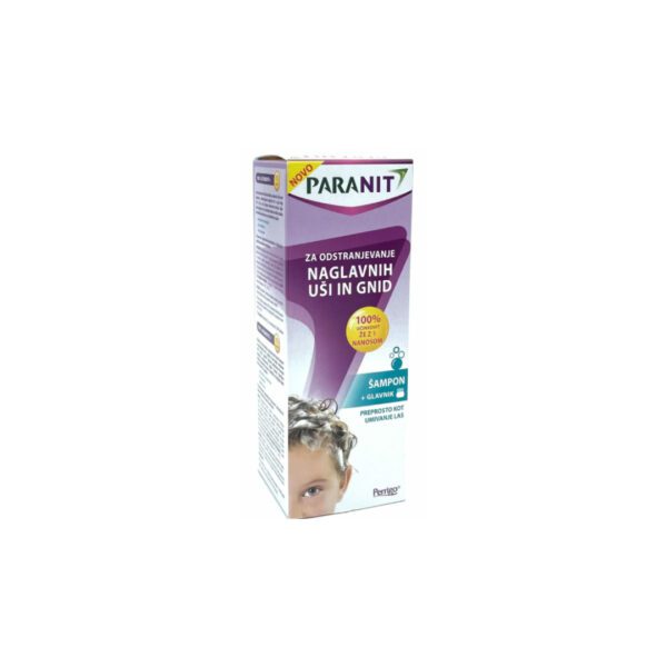 Paranit šampon za odstranjevanje naglavnih uši in gnid