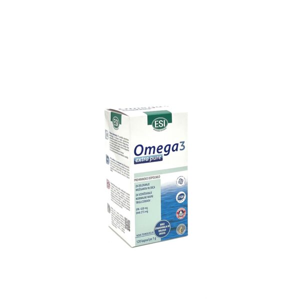 Omega 3 Extra Pure, 120 mehkih kapsul