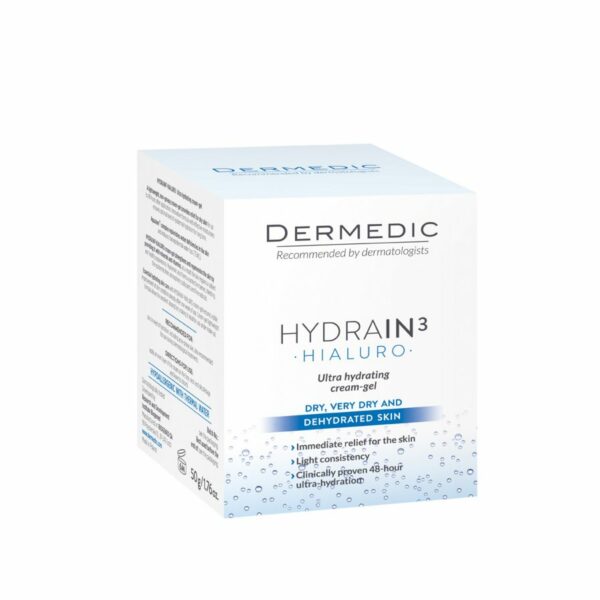 Dermedic HYDRAIN3 HIALURO Ultra hidrirajoč kremni gel