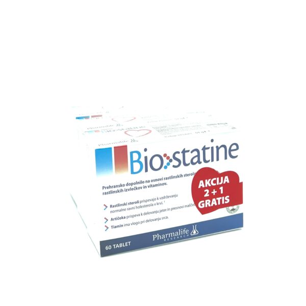Biostatine tbl a60 2+1 gratis
