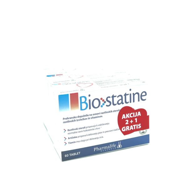 Biostatine tbl a60 2+1 gratis