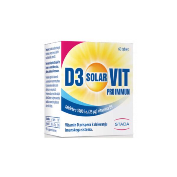 D3 Solarvit Pro Immun Moč sonca v majhni tableti!