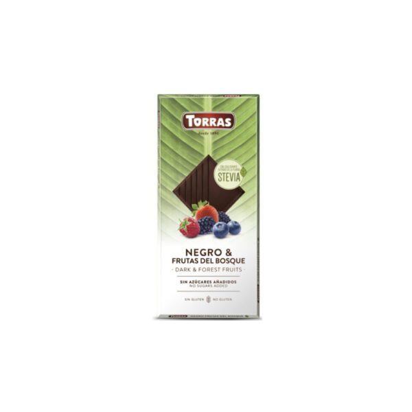 Temna čokolada z gozdnimi sadeži, 125g