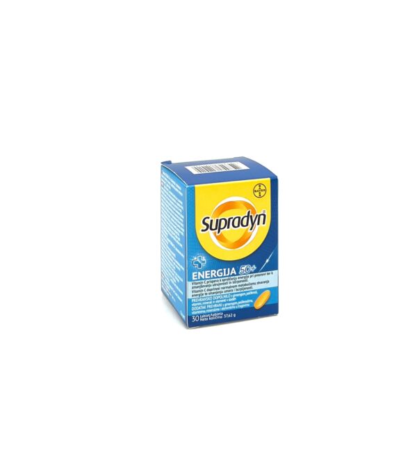 Supradyn® Energija 50+, 30 filmsko obloženih tablet